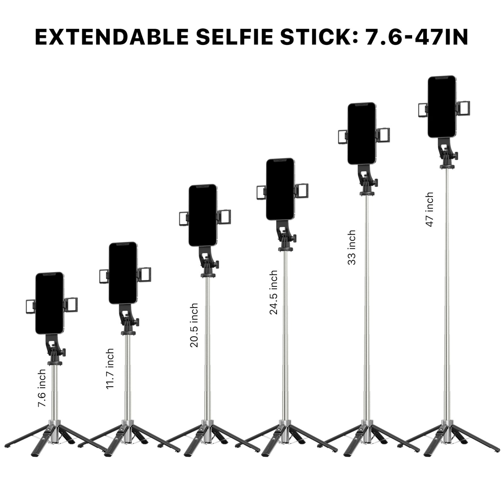 MyBat Pro Picture Perfect+ Selfie Stick & Tripod with Fill Light - MyBat Pro