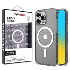 MyBat Pro Savvy Series MagSafe Case for Apple iPhone 16 Pro Max - Clear - MyBat Pro