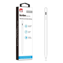 MyBat Pro Scribe Stylus Pen (Active & Capacitive) - White - MyBat Pro