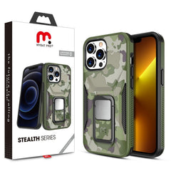 MyBat Pro Stealth Series Case for Apple iPhone 13 Pro (6.1) - Army Green Camo - MyBat Pro