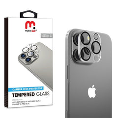 MyBat Pro Tempered Glass Lens Protector (2.5D) for Apple iPhone 16 Pro Max / 16 Pro - Clear - MyBat Pro