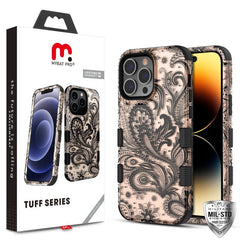 MyBat Pro TUFF Series Case for Apple iPhone 14 Pro (6.1) - Leaf Clover - MyBat Pro