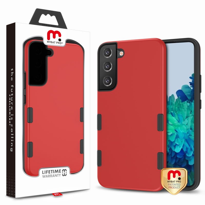 MyBat Pro Tuff Subs Series Case for Samsung Galaxy S22 Plus - Red - MyBat Pro