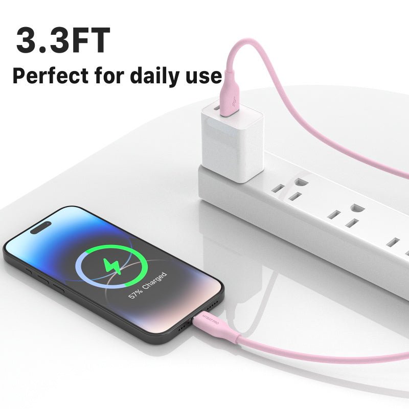 MyBat Pro USB - A to USB - C Liquid Silicone Cable (L=3 FT) - MyBat Pro