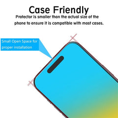 MyBat Tempered Glass Screen Protector (2.5D)(25 - pack) for Apple iPhone 16 Pro