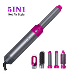 🔥 Roykin 5 - in - 1 Blow Dryer & Styler – 5 Attachments, 55% OFF! Professional Grade, Safe & Fast Styling! ✨ - MyBat Pro