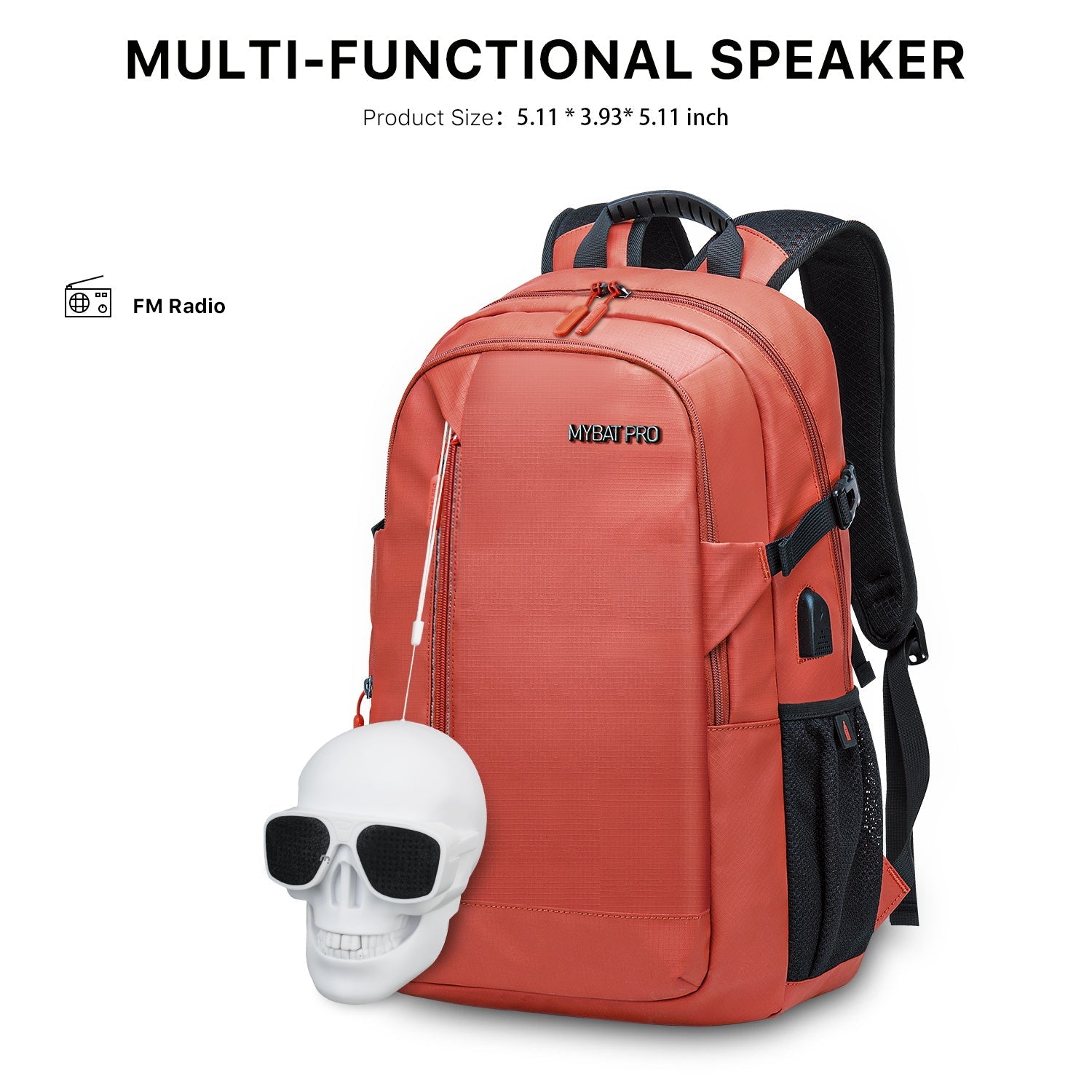 Skull Jams Bluetooth Speaker - MyBat Pro