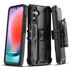 SYB Reflex Series Case with Holster for Samsung Galaxy A15 5G - Black - MyBat Pro