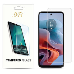 SYB Tempered Glass Screen Protector (2.5D) for Motorola Moto G 5G (2024) - Clear - MyBat Pro