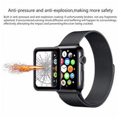 Full Adhesive Curved Coverage Tempered Glass Watch Screen Protector - MyBat Pro