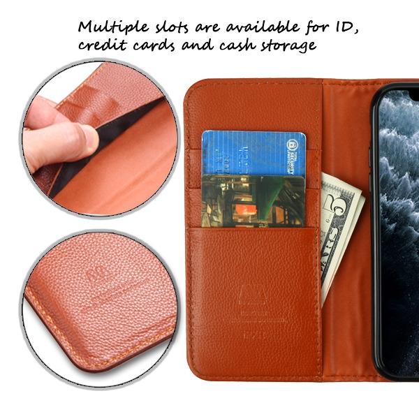 MyJacket Genuine Leather Series Wallet Case - MyBat Pro