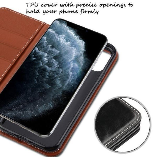 MyJacket Genuine Leather Series Wallet Case - MyBat Pro