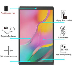 Full Coverage Tempered Glass Tablet Screen Protector - MyBat Pro