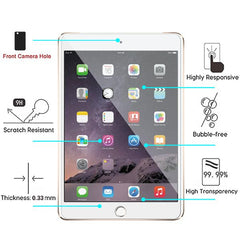 Full Coverage Tempered Glass Tablet Screen Protector - MyBat Pro