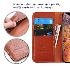 MyJacket Genuine Leather Series Wallet Case - MyBat Pro