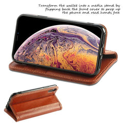 MyJacket Genuine Leather Series Wallet Case - MyBat Pro