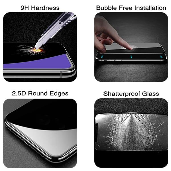 Full Coverage Tempered Glass Screen Protector - MyBat Pro