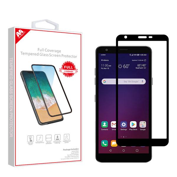 Full Coverage Tempered Glass Screen Protector - MyBat Pro