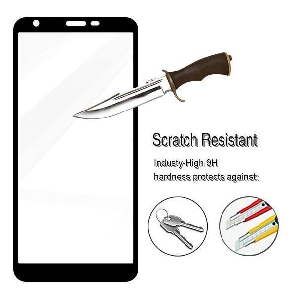 Full Coverage Tempered Glass Screen Protector - MyBat Pro