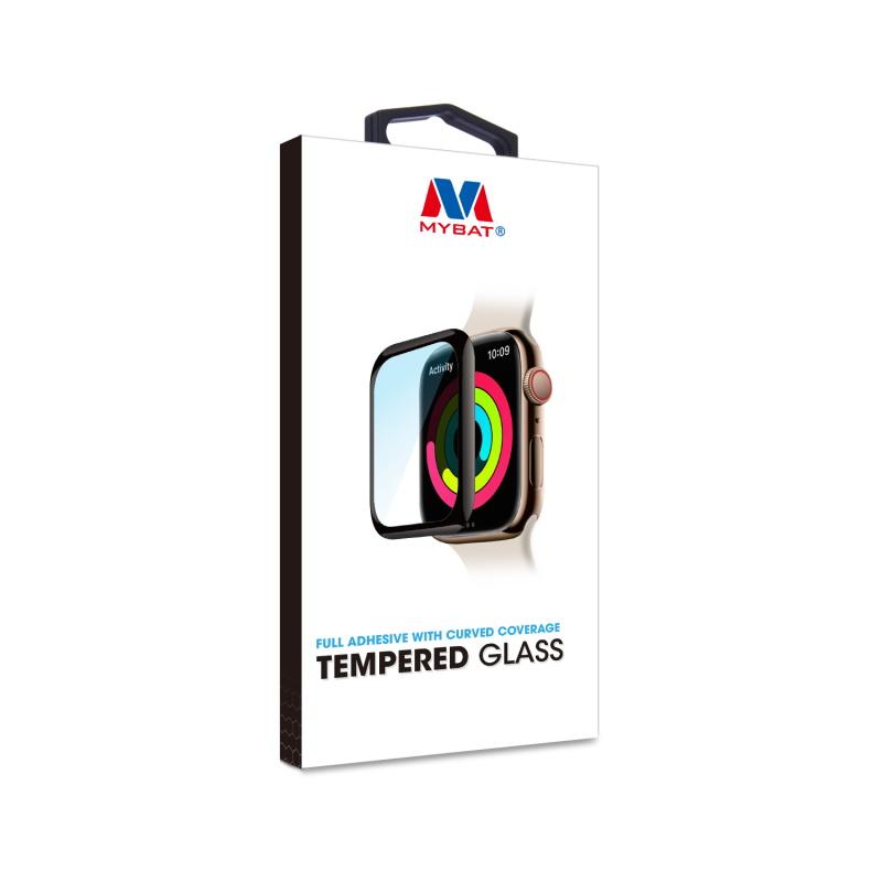 Full Adhesive Curved Coverage Tempered Glass Watch Screen Protector - MyBat Pro