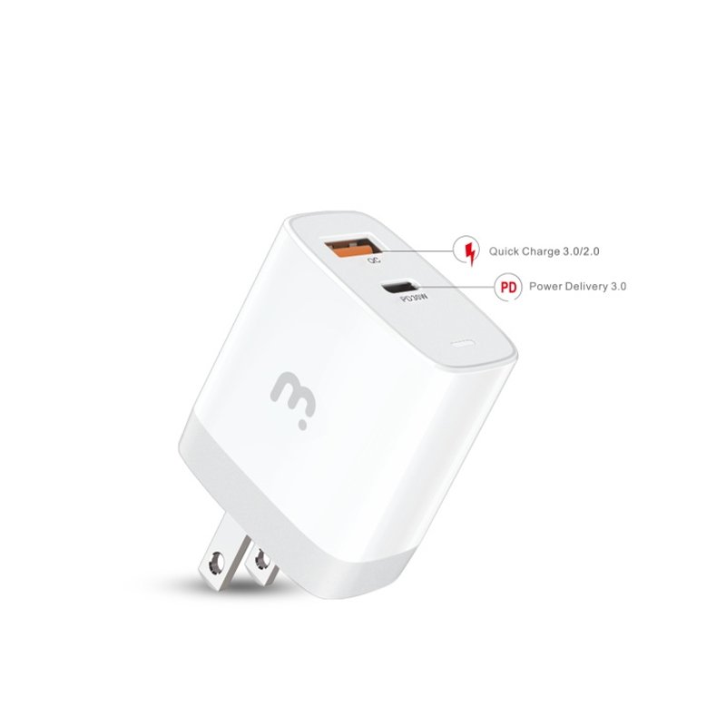 30W Power Delivery Dual Port Wall Charger - MyBat Pro