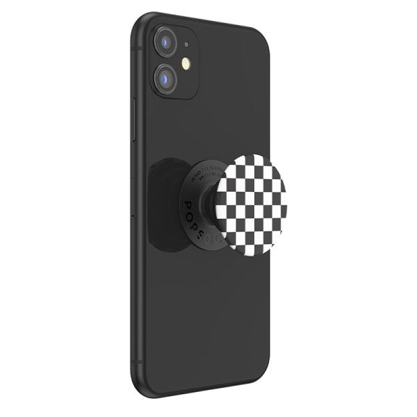 PopSockets PopGrip - Checker Black - MyBat Pro