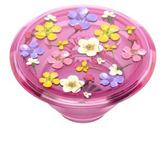 PopSockets PopGrip - Translucent Pink Ditsy Floral - MyBat Pro