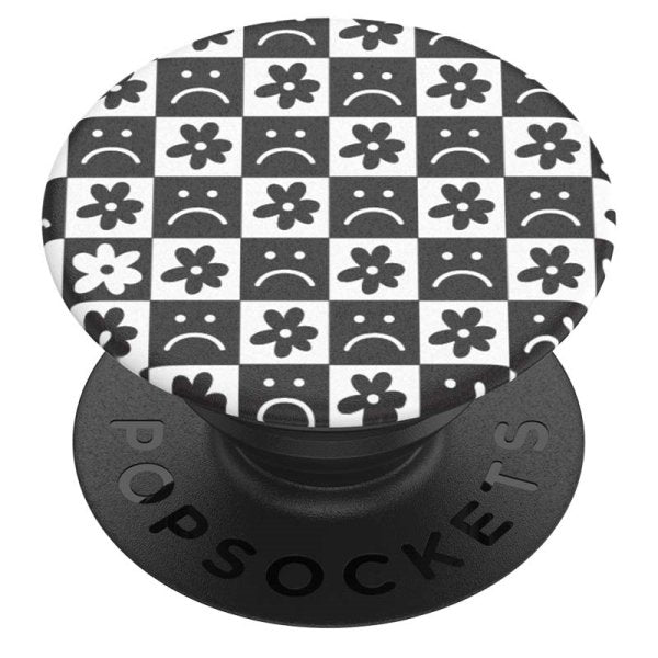 PopSockets PopGrip - Emo Checker B&W - MyBat Pro