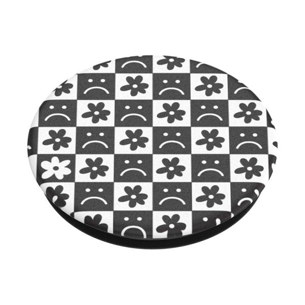 PopSockets PopGrip - Emo Checker B&W - MyBat Pro