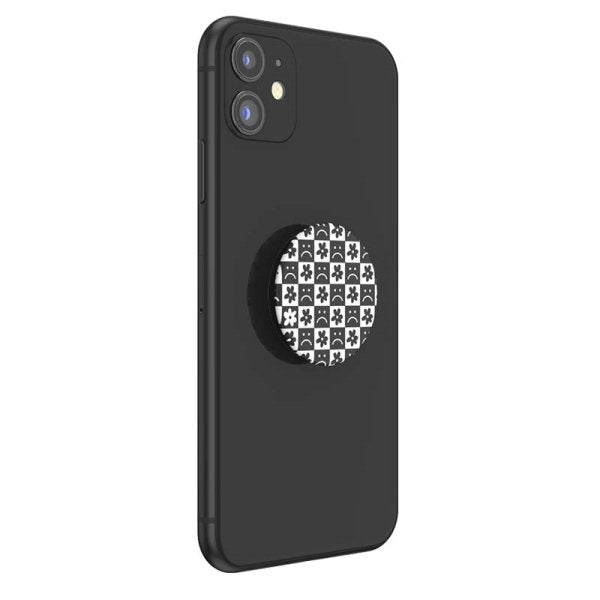 PopSockets PopGrip - Emo Checker B&W - MyBat Pro