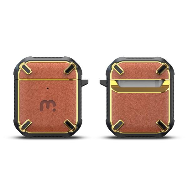 MyBat Pro Leather Armor Series Case for Apple AirPods Gen 1 and