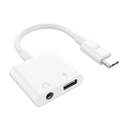 2 - in - 1 USB - C Audio Jack Adapter - MyBat Pro