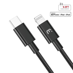 USB - C to Lightning Braided Cable - MyBat Pro