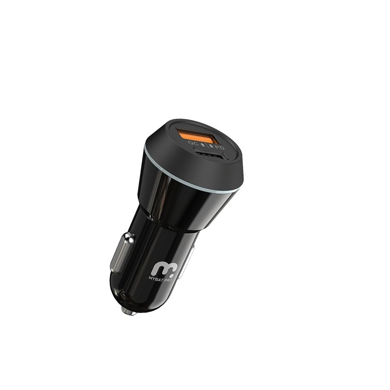 2 - Port Quick Fast Charging Power Delivery Car Charger (20W) - MyBat Pro