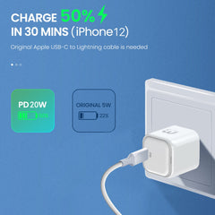 20W Mini USB - C Fast Charging Wall Charger - MyBat Pro