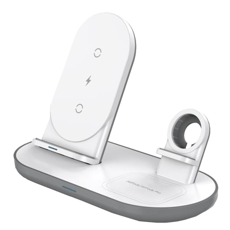 3-in-1 15W Fast Charge Wireless Charging Stand - myCharge