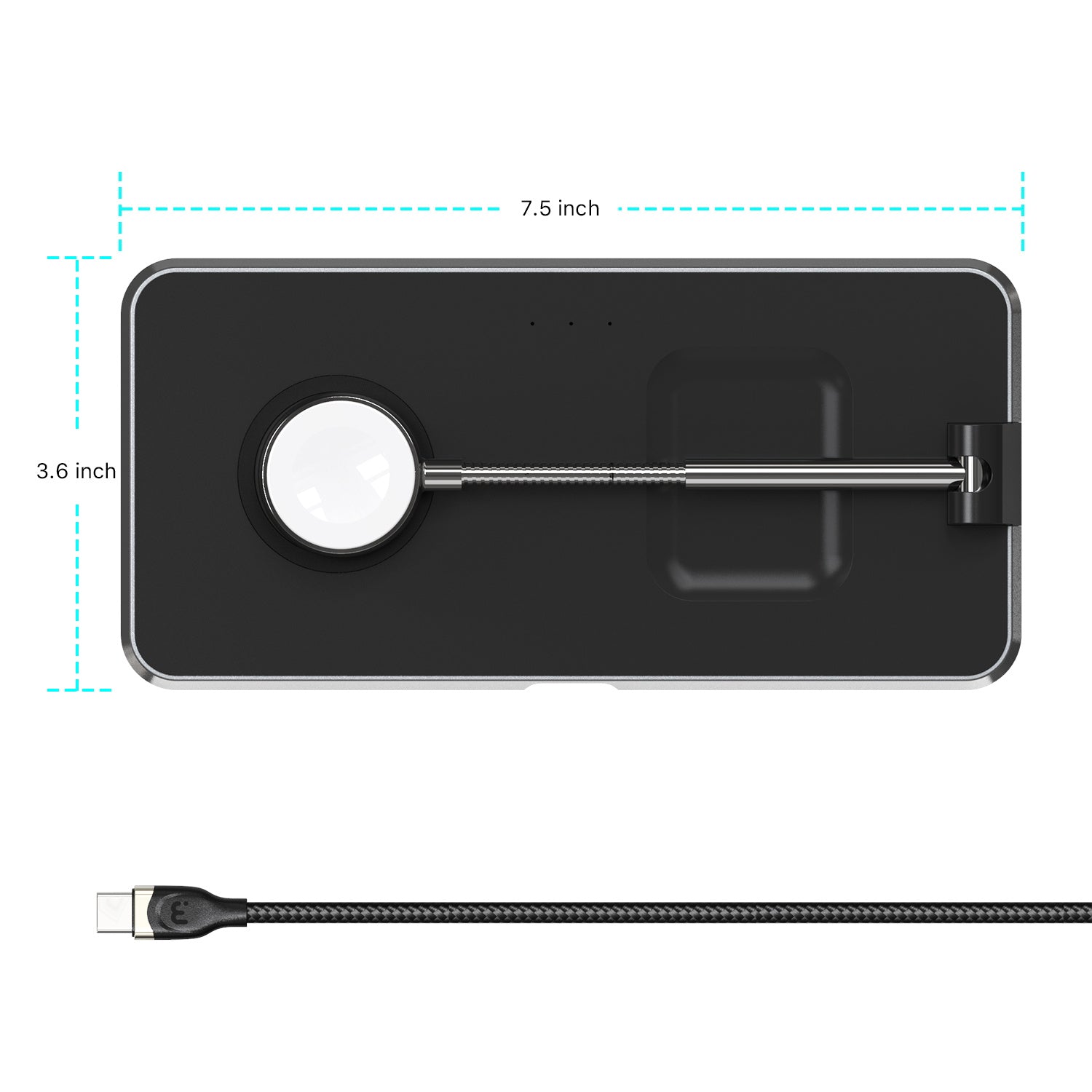 3 - in - 1 Wireless Charging Station - MyBat Pro