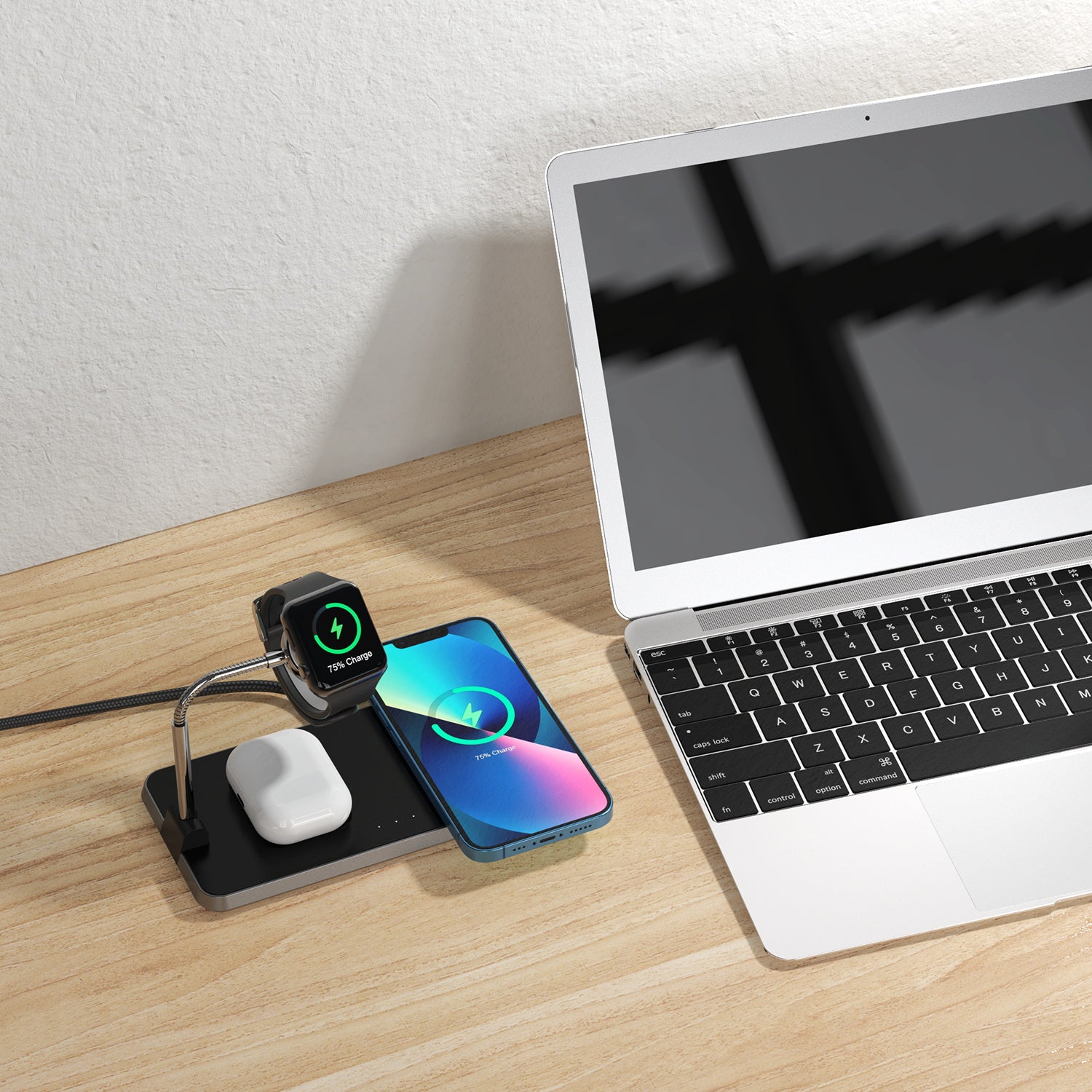 3 - in - 1 Wireless Charging Station - MyBat Pro