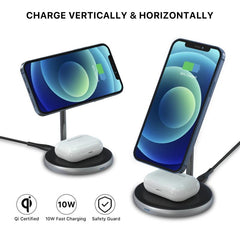 2 - in - 1 MagSafe Wireless Charging Stand - MyBat Pro