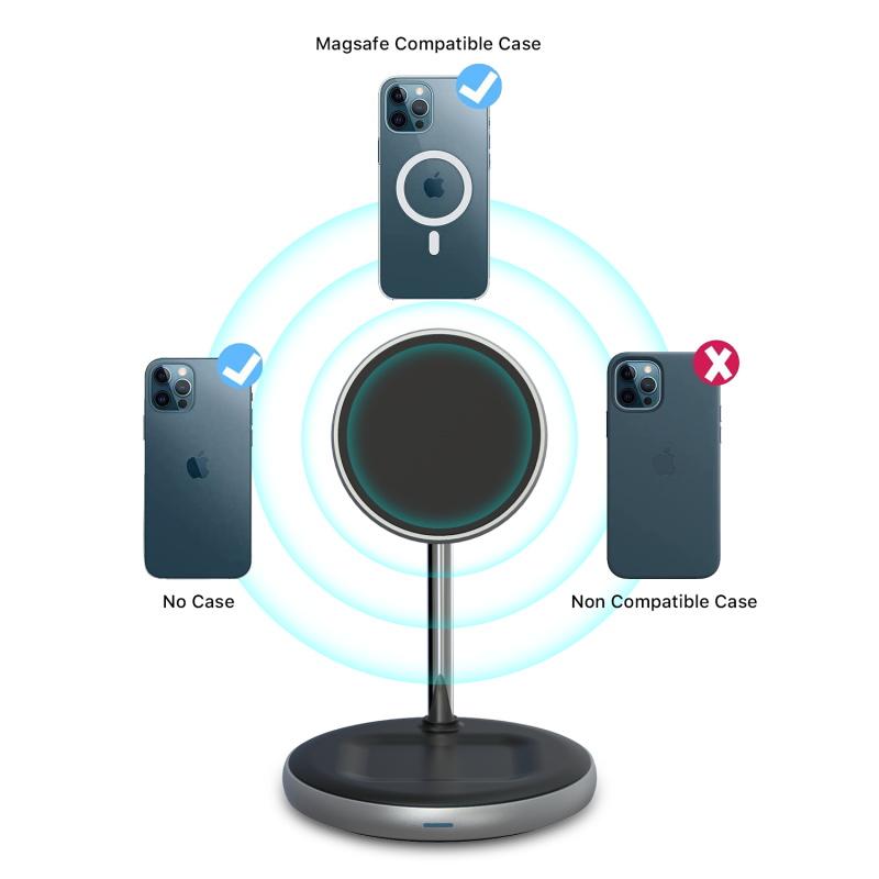 2 - in - 1 MagSafe Wireless Charging Stand - MyBat Pro