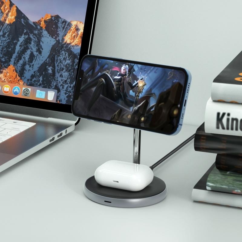 2 - in - 1 MagSafe Wireless Charging Stand - MyBat Pro