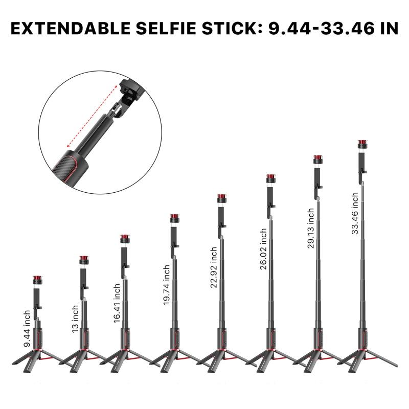 32" Portable Tripod Selfie Stick - MyBat Pro