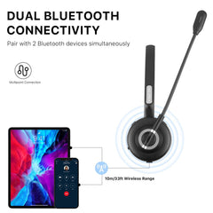 EZtalk Bluetooth Headset - MyBat Pro