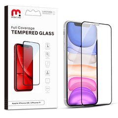 Full Coverage Tempered Glass Screen Protector - MyBat Pro