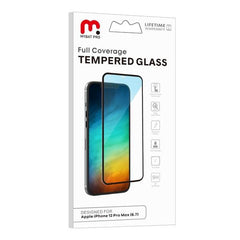 Full Coverage Tempered Glass Screen Protector - MyBat Pro