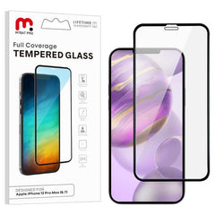 Full Coverage Tempered Glass Screen Protector - MyBat Pro