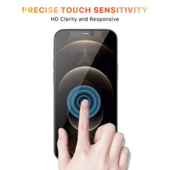 Full Coverage Privacy Tempered Glass Screen Protector - MyBat Pro