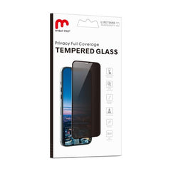 Full Coverage Privacy Tempered Glass Screen Protector - MyBat Pro