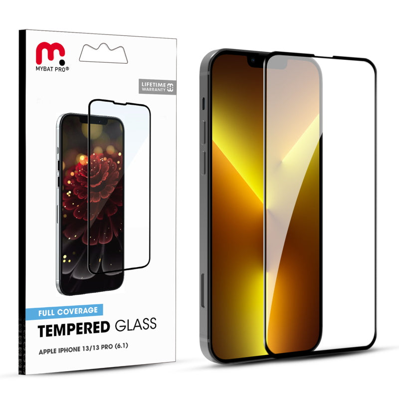 Full Coverage Tempered Glass Screen Protector - MyBat Pro