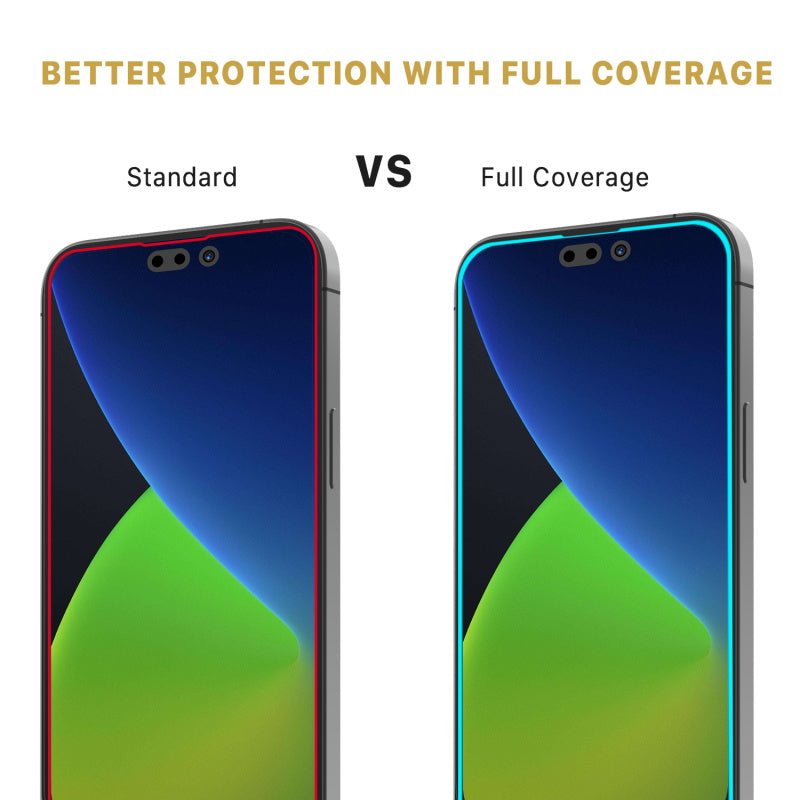 Full Coverage Tempered Glass Screen Protector - MyBat Pro